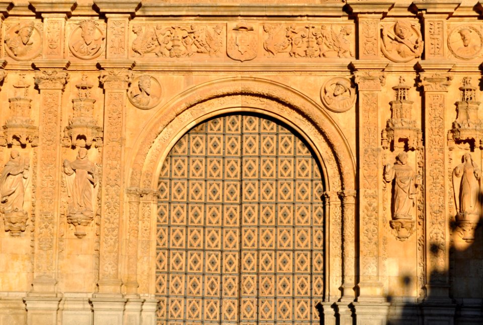Salamanca. San Esteban. Fachada. Detalle