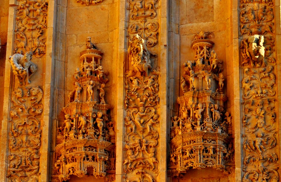 Salamanca. San Esteban. Fachada. Detalle