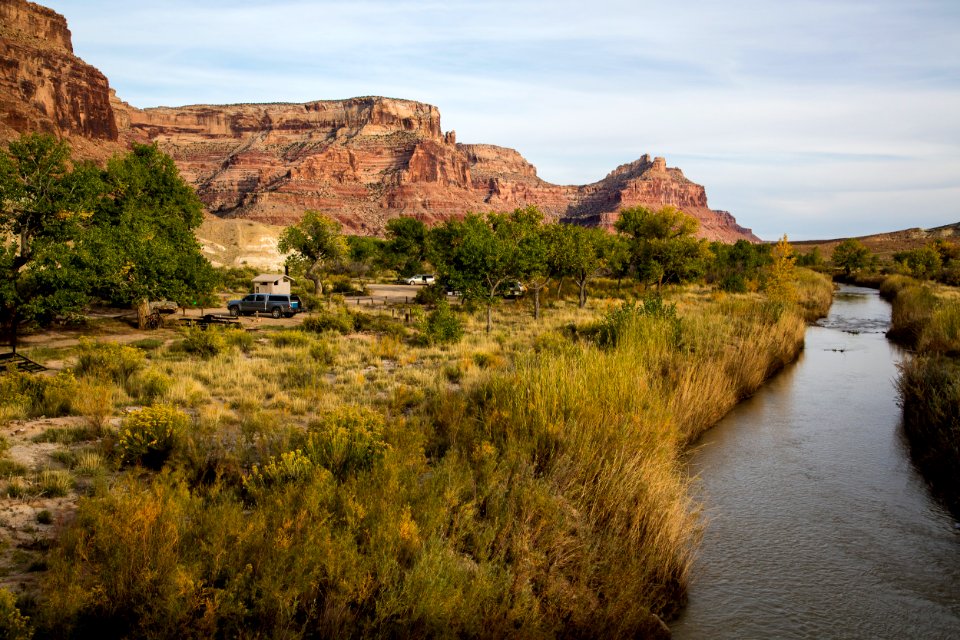 sm-san rafael swell and canyon-bridge campground (1 of 4) photo