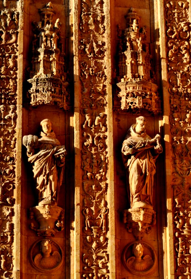 Salamanca. San Esteban. Fachada. Detalle