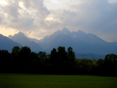 Vysoke Tatry Sunset photo