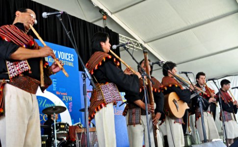 Bolivian musical group Los Masis uses Quechua lyrics and melodies. photo