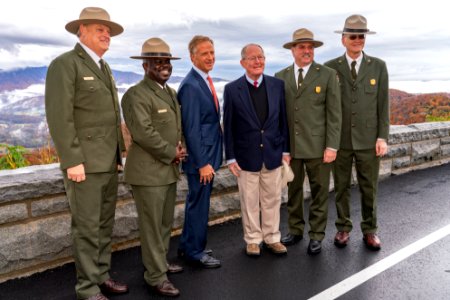 Foothills Parkway Ribbon Cutting, November 9, 2018--Joye Ardyn Durham