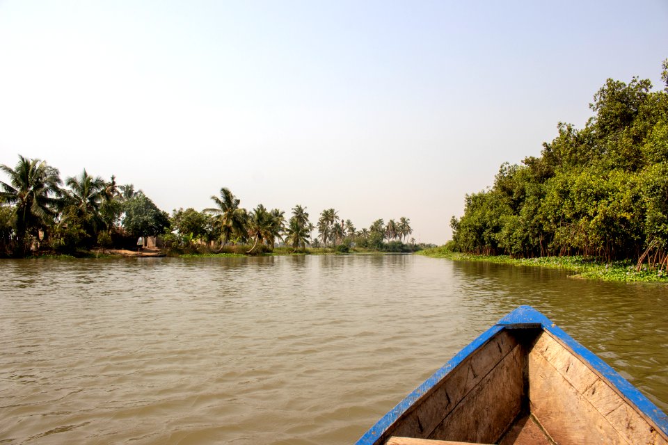 Boat close to Grand Popo