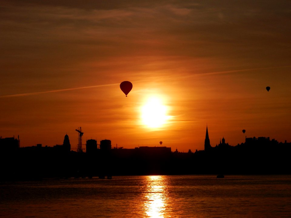 Hot air balloons Stockholm