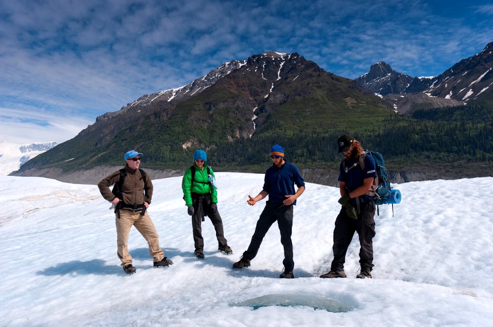 Glacier hike in Wrangell-St. Elias