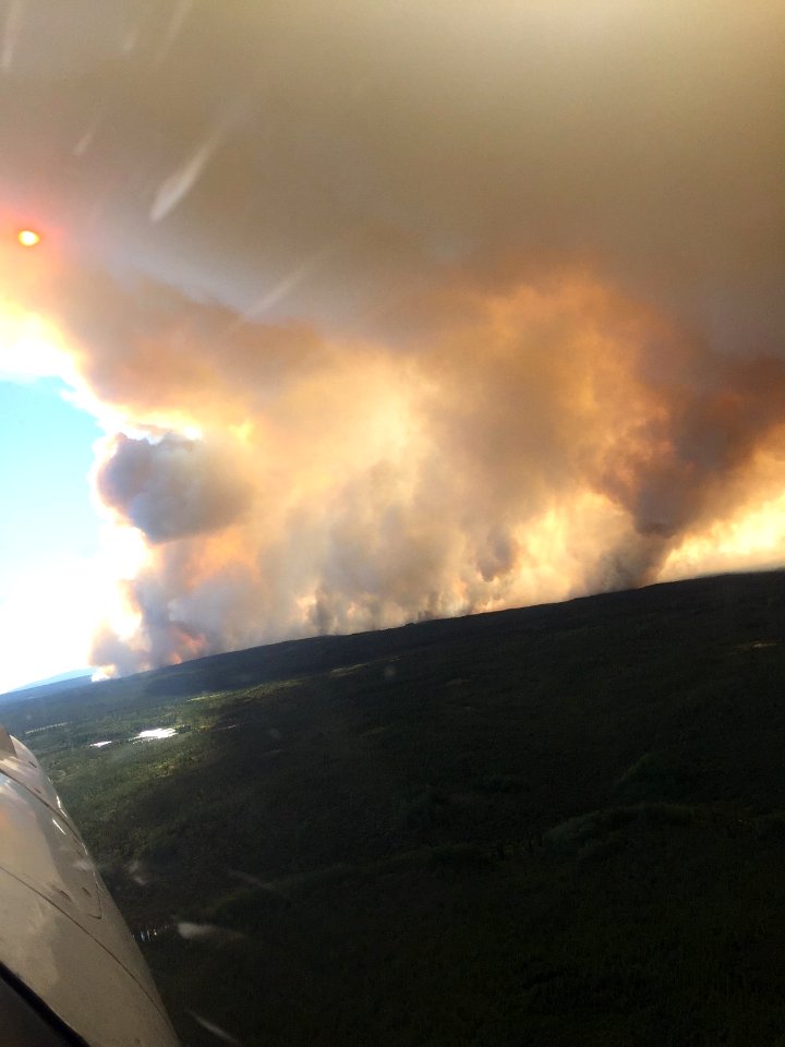 Salmon River Fire- Kobuk Valley National Park, 2015, Photo by BLM Alaska Fire Service