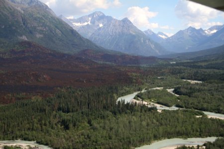 Currant Creek Fire, Lake Clark NP