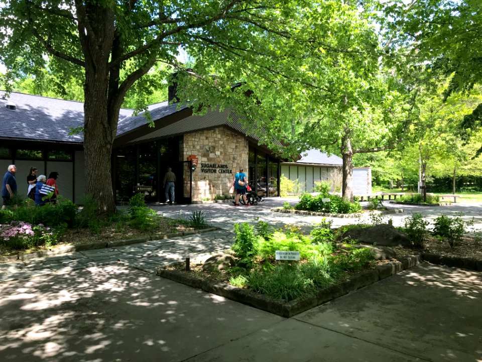 Sugarlands Visitor Center, May 2018--Andrea Walton