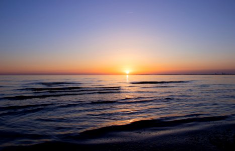 Sunset Bjerge Sydstrand