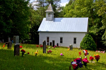 Cades Cove Methodist Church, Decoration Day--Warren Bielenberg