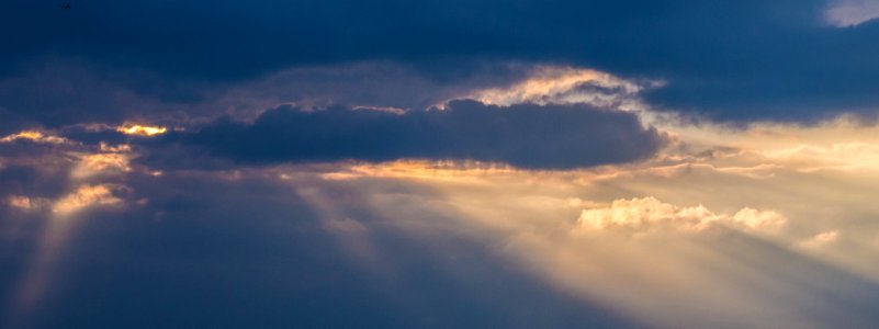 sunbeams cloud