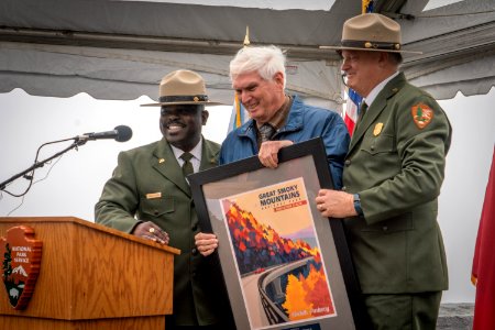 Foothills Parkway Ribbon Cutting, November 9, 2018--Joye Ardyn Durham