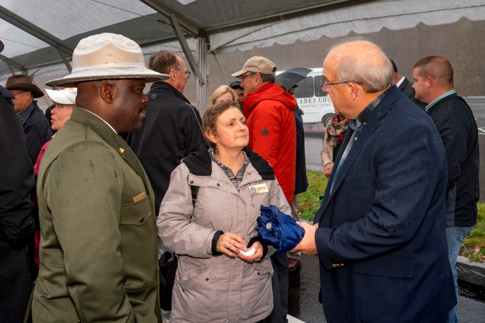 Foothills Parkway Ribbon Cutting, November 9, 2018--Joye Ardyn Durham