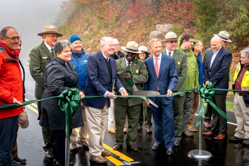 Foothills Parkway Ribbon Cutting, November 9, 2018--Joye Ardyn Durham