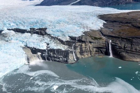 Guyot Glacier, Falls, and Icy Bay photo