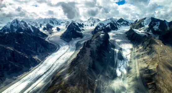 Tributary Glaciers of Logan Glacier photo