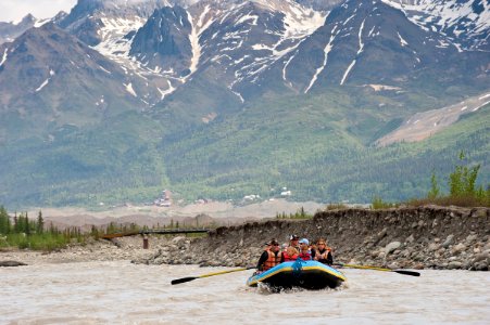 River Floating - Wrangell-St. Elias photo