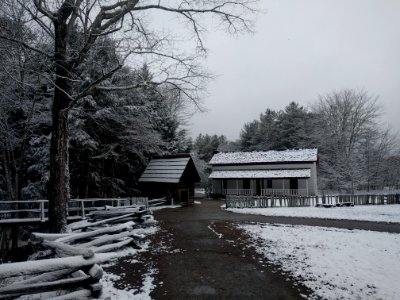 Early season snow in Cades Cove--Erin Sullivan, 11/12/19