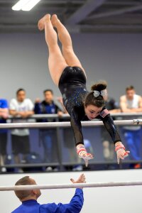 Uneven bars exercise