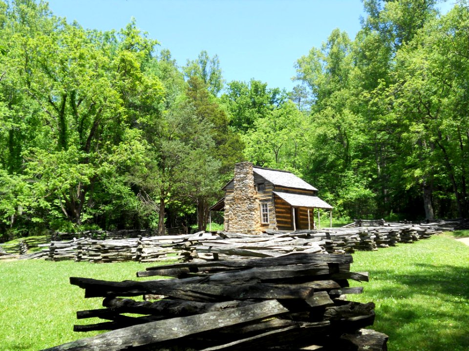 John Oliver cabin, May 2015--Andrea Walton