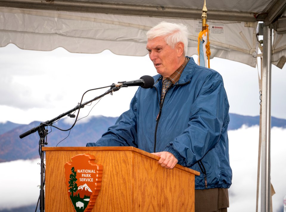 Foothills Parkway Ribbon Cutting, November 9, 2018--Joye Ardyn Durham
