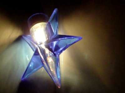 glowing star