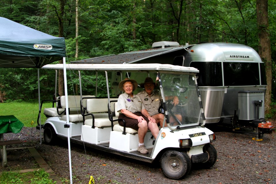 Elkmont Campground Hosts, July 2014--Warren Bielenberg