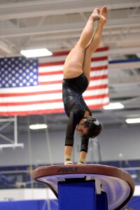 Vault exercise somersault