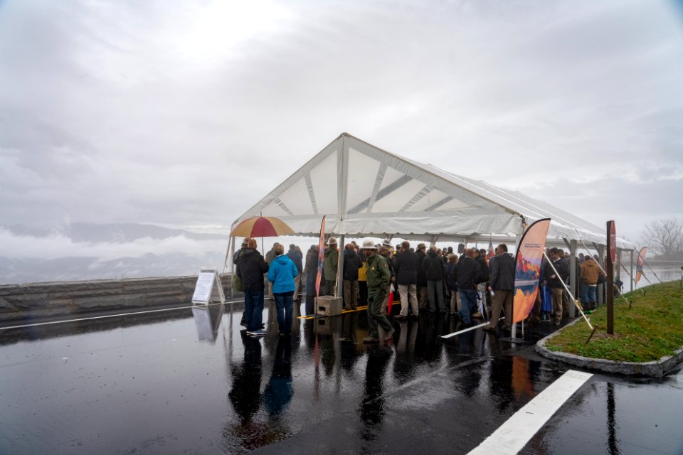 Foothills Parkway Ribbon Cutting, November 9, 2018--Joye Ardyn Durham