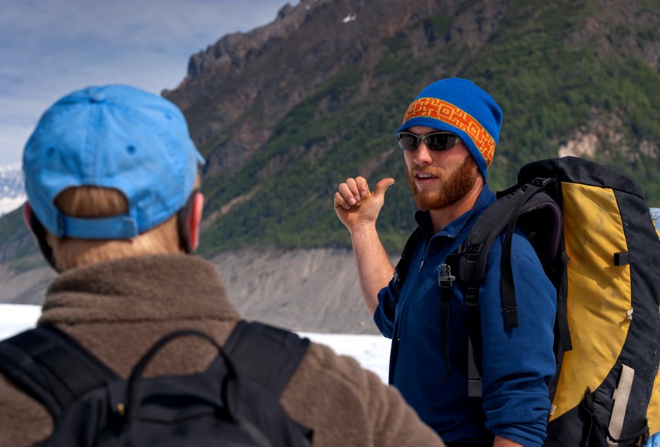 Glacier hike in Wrangell-St. Elias