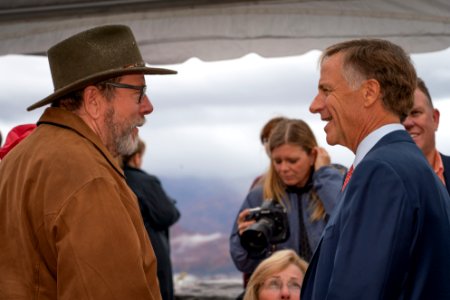 Foothills Parkway Ribbon Cutting, November 9, 2018--Joye Ardyn Durham