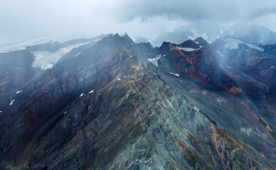 Western Side of Hawkins Glacier Near Terminus