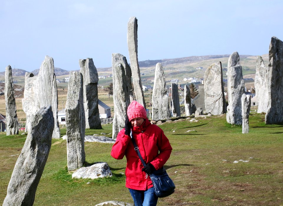 Stone Circle Lewis in cold wheather