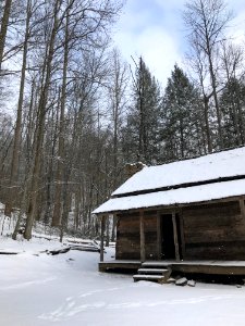 Snowy John Ownby Cabin, January 2018--Andrea Walton