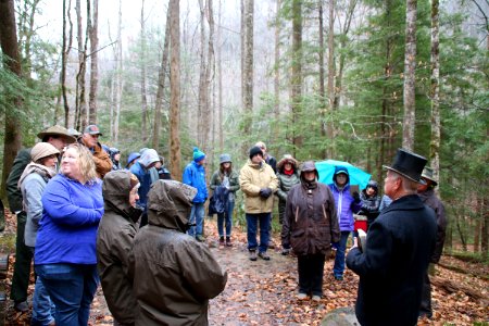 Christmas Memories Walk at the 2018 Festival of Christmas Past, December 8, 2018--Warren Bielenberg