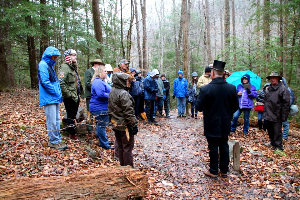 Christmas Memories Walk at the 2018 Festival of Christmas Past, December 8, 2018--Warren Bielenberg