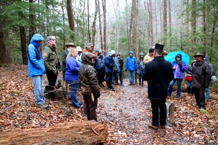 Christmas Memories Walk at the 2018 Festival of Christmas Past, December 8, 2018--Warren Bielenberg