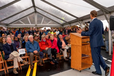 Foothills Parkway Ribbon Cutting, November 9, 2018--Joye Ardyn Durham