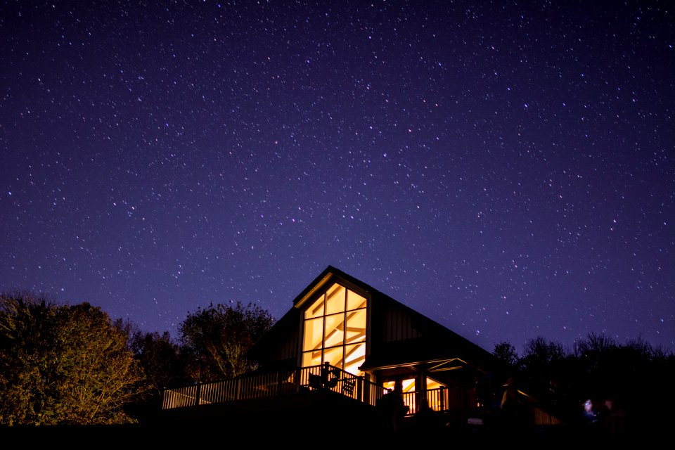 Night sky at Appalachian Highlands Science Learning Center--Thom McManus, September 2018