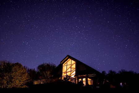 Night sky at Appalachian Highlands Science Learning Center--Thom McManus, September 2018