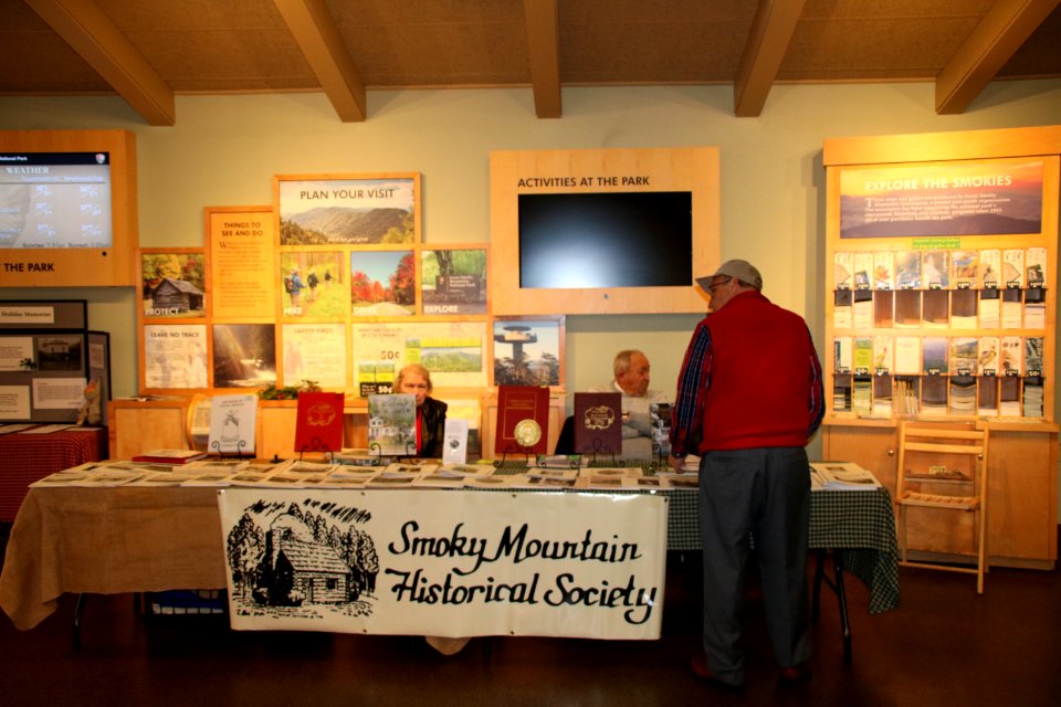 Smoky Mountain Historical Society at the 2018 Festival of Christmas Past, December 8, 2018--Warren Bielenberg