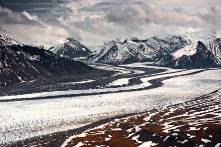 Aerial Photo from Wrangell-St. Elias National Park & Preserve photo