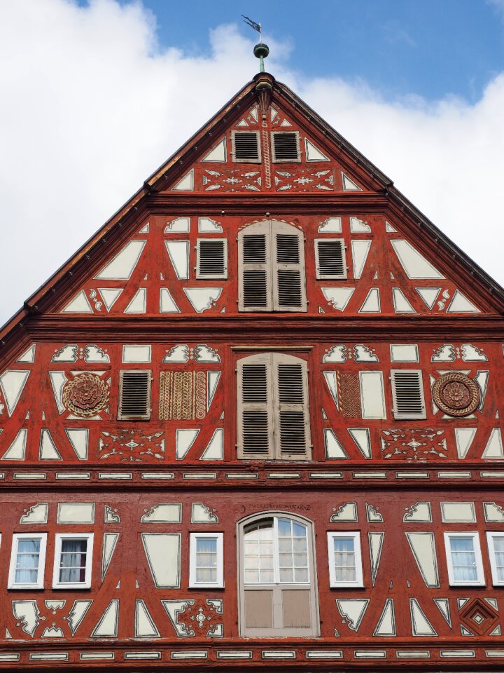 Truss architecture timber framed building