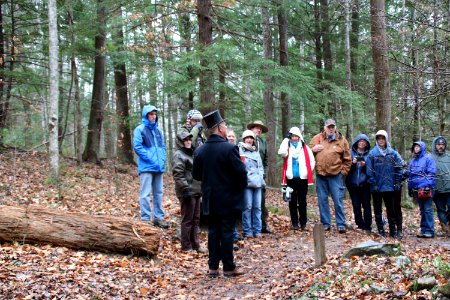 Christmas Memories Walk at the 2018 Festival of Christmas Past, December 8, 2018--Warren Bielenberg