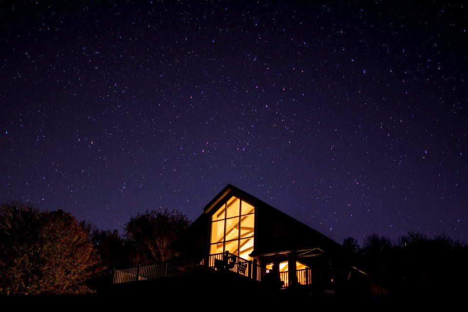 Night sky at Appalachian Highlands Science Learning Center--Thom McManus, September 2018