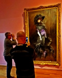 Marquise  Luisa Casati and Greyhound  by Boldini 1908