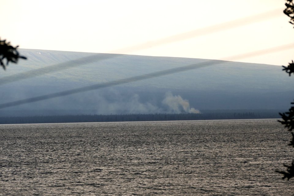 Old Village Fire, Lake Clark National Park, 2015