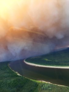 Salmon River Fire- Kobuk Valley National Park, 2015, Photo by BLM Alaska Fire Service