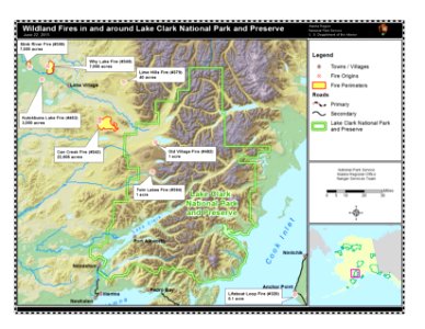 LACL fire vicinity map 2015